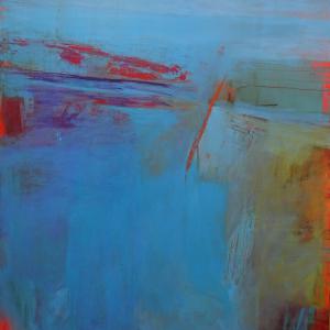 L'invisible attente 100x81cm